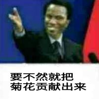 要不然就把菊花贡献出来表情包 - 套图表情包 - 免费下载